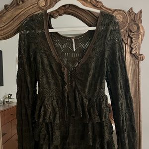 Free people lace tunic